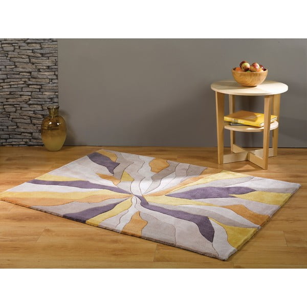 Dzeltens paklājs Flair Rugs Splinter, 120 x 170 cm-image-4