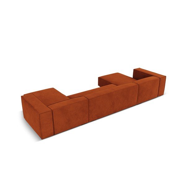 Oranžs stūra dīvāns (U veida) Madame – Windsor & Co Sofas-image-3