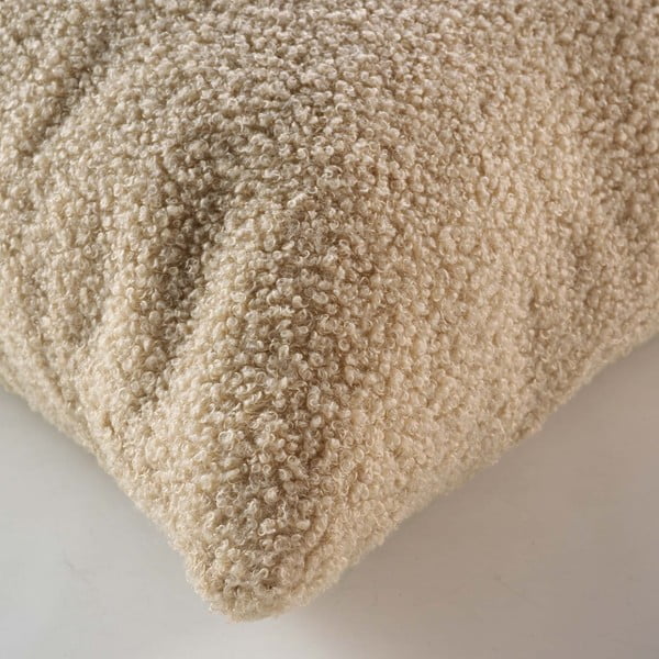 Buklē dekoratīvais spilvens 45x45 cm Wooly – douceur d'intérieur-image-2