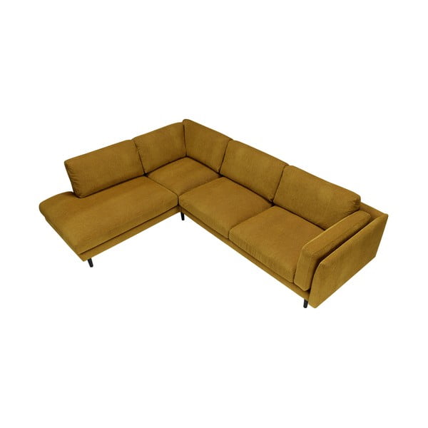 Tumši dzeltens stūra dīvāns Sigge – Sits-image-2