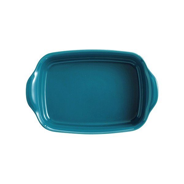 Tirkīza zils keramikas trauks cepšanai Emile Henry, 22 x 14,5 cm-image-2