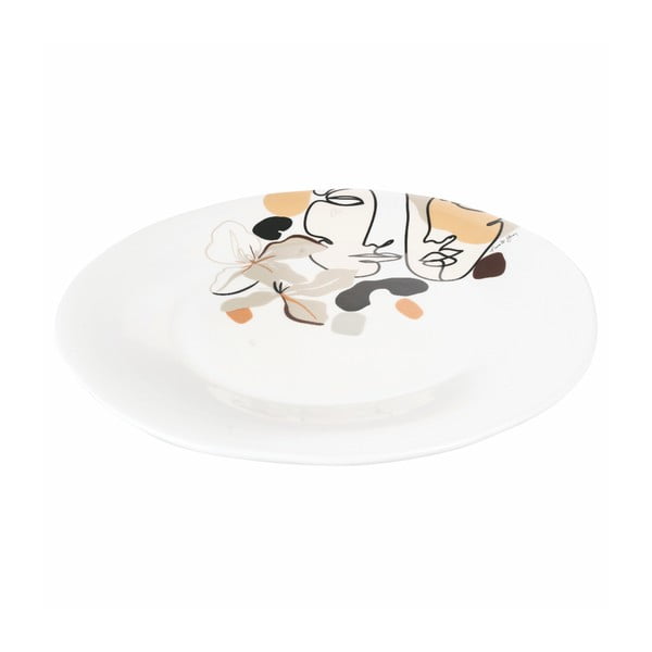 Keramikas šķīvis VDE Tivoli 1996 Face to Grey, ø 35 cm-image-1