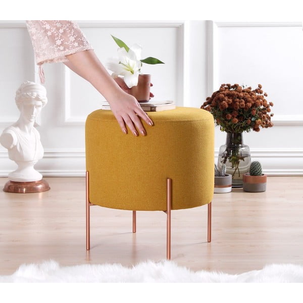 Sinepju dzeltens pufs Copper – Artie-image-1