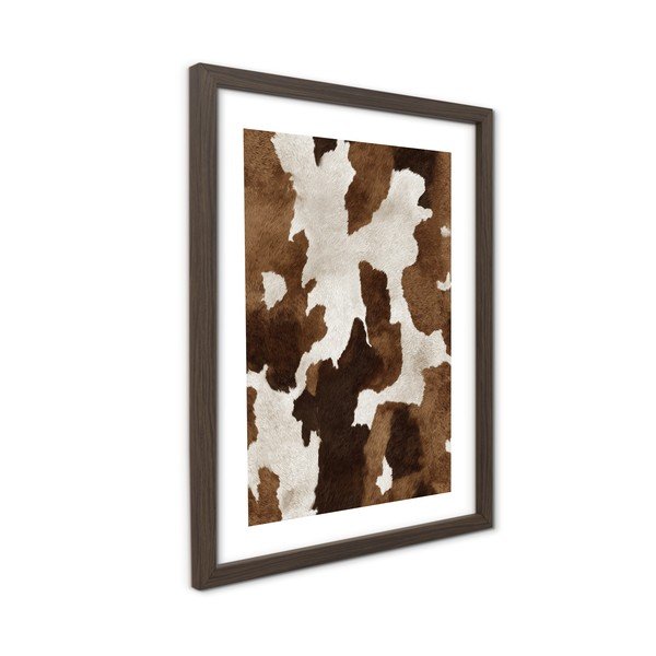 Drukāta glezna ar rāmi 30x40 cm Cowhide – Styler-image-3