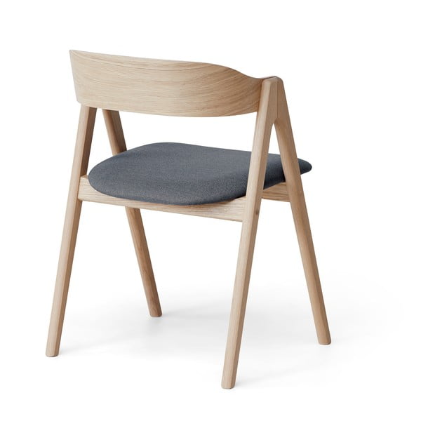 Dižskābarža pusdienu krēsls ar pelēku sēdekli Findahl by Hammel Mette-image-3