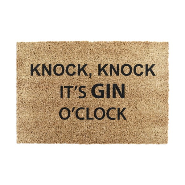 Kokosšķiedras kājslauķis 40x60 cm Gin O'Clock – Artsy Doormats