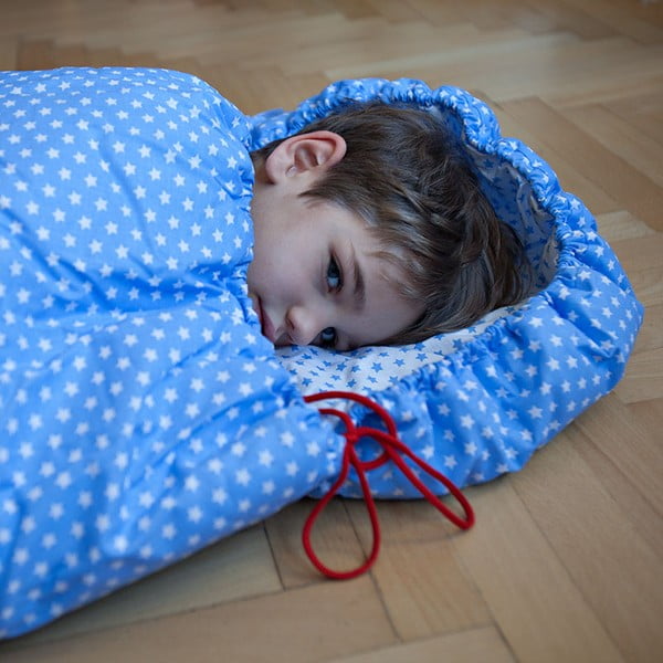 Zils bērnu guļammaiss Bartex Design, 70 x 180 cm