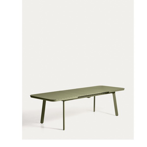Metāla dārza ēdamgalds 100x220 cm Izola – Kave Home