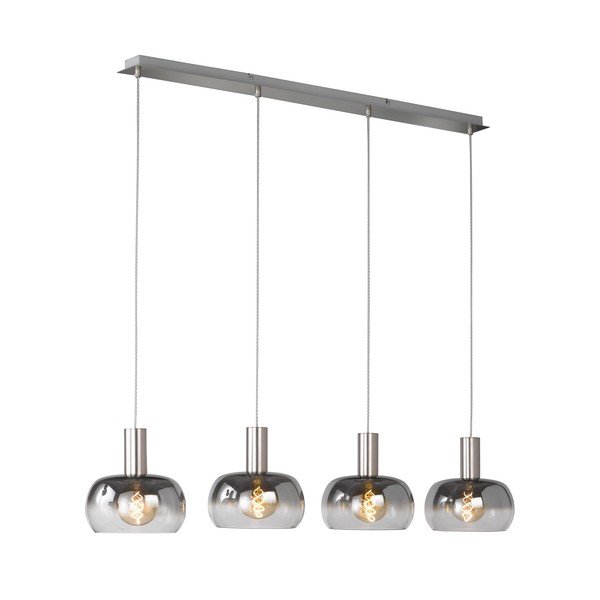 Melna un sudraba krāsas griestu lampa Fischer & Honsel Brad