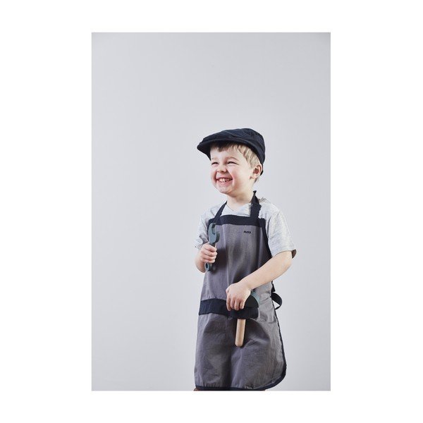 Pelēks bērnu celtnieka kostīms ar cepurīti Flexa Play Builder´s Costume-image-1