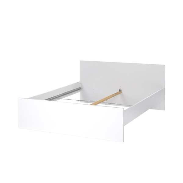 Balta divvietīga gulta 160x200 cm Naia – Tvilum-image-4