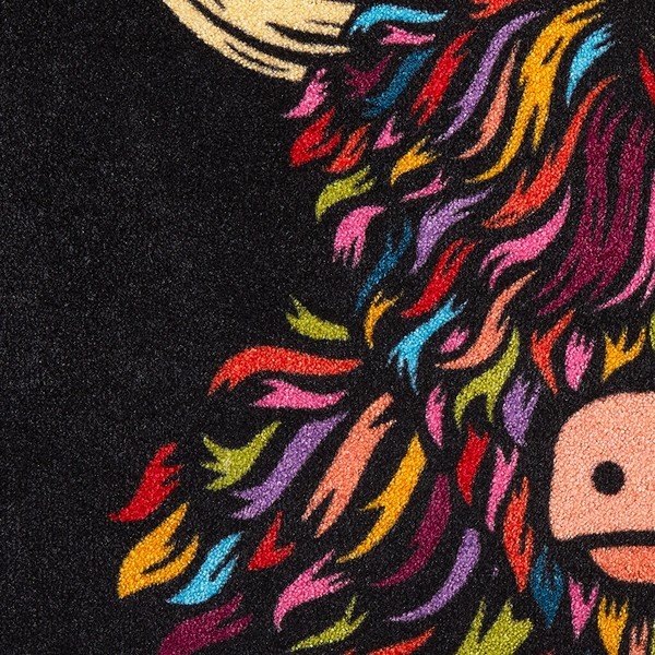 Kājslauķis 40x60 cm Highland Cow – Artsy Doormats-image-2