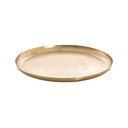 Metāla dekoratīva paplāte ø 34,5 cm Krosna – Light & Living