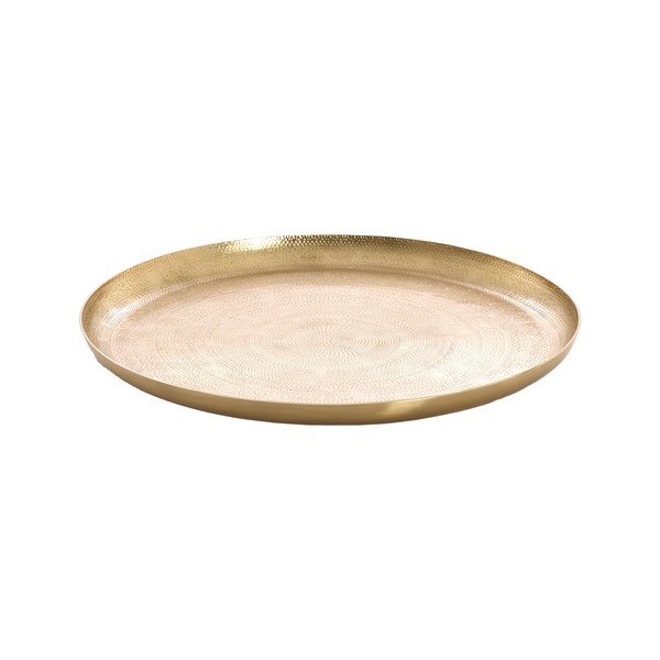 Metāla dekoratīva paplāte ø 34,5 cm Krosna – Light & Living
