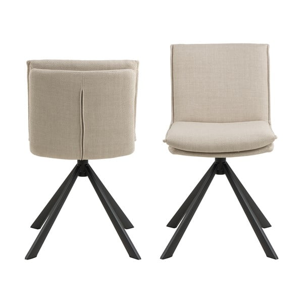 Krēmkrāsas pusdienu krēsls Flynn – Actona-image-3