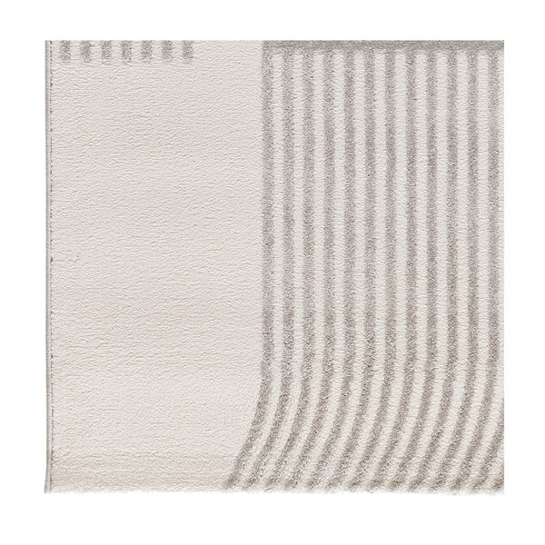 Gaiši pelēks/ziloņkaula krāsas paklājs 200x290 cm Flora – Universal-image-3