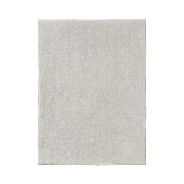 Krēmīgi balts lina galda celiņš Blomus, 140 x 45 cm