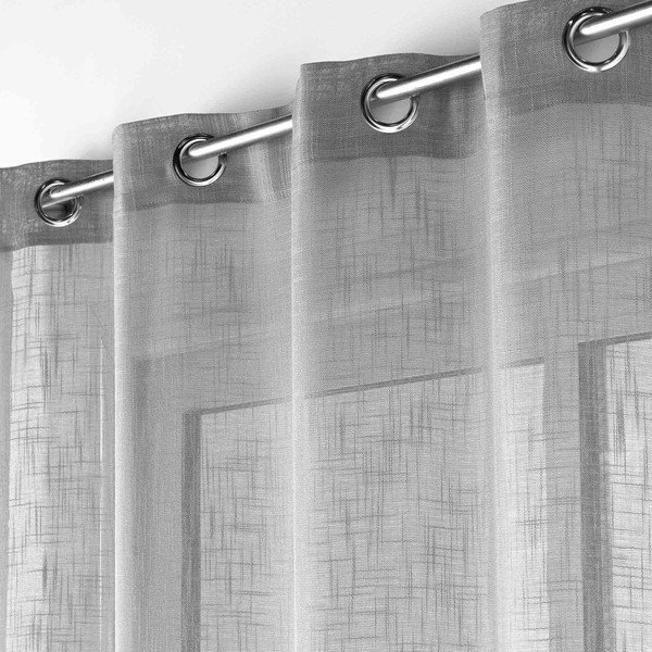 Pelēks dienas aizkars 140x280 cm Haltona – douceur d'intérieur-image-1