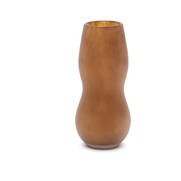 Brūna stikla vāze (augstums 32 cm) Crila – Kave Home