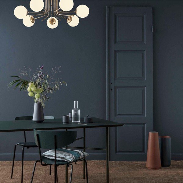 Balta/misiņa krāsas griestu lampa ar stikla abažūru ø 15 cm Daisy – Opviq lights-image-1