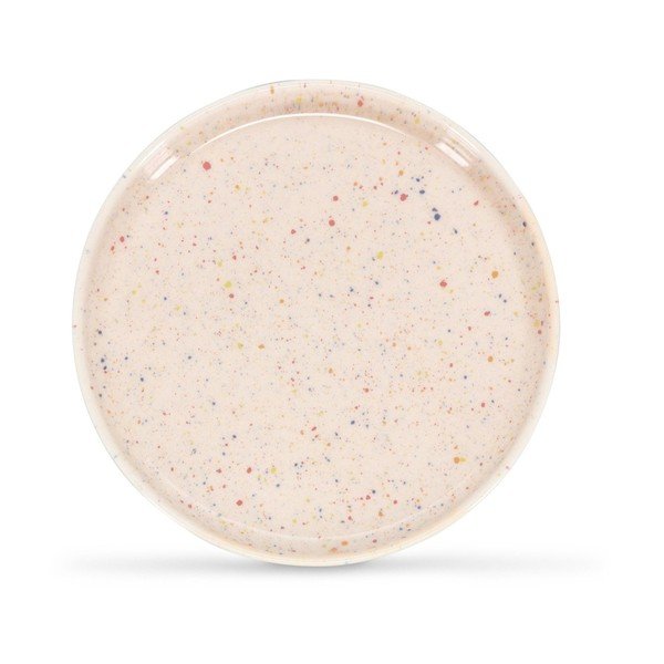 Bēšs porcelāna šķīvis ø 25 cm Fika – ONA