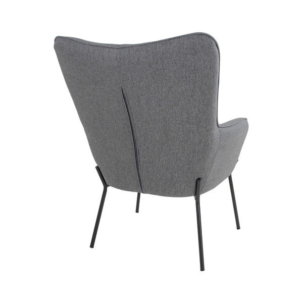 Pelēks atpūtas krēsls House Nordic Glasgow-image-4