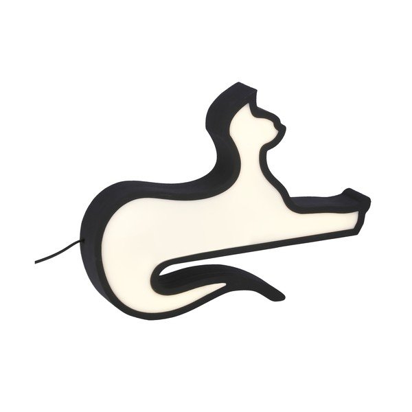 Melna bērnu lampa Cat – Candellux Lighting-image-2