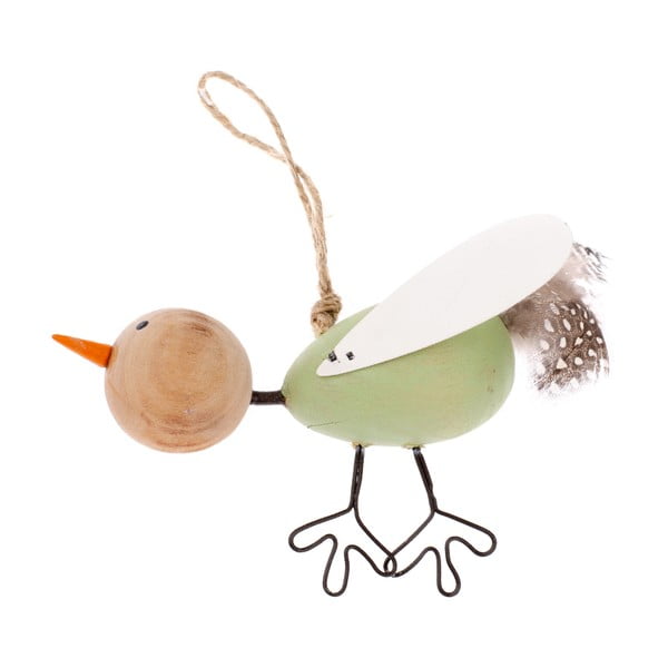 Stiepļu dekoratīvs piekaramais putns Dakls Bird Uno