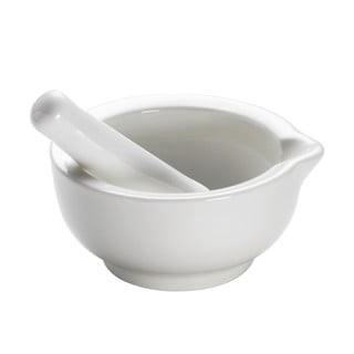 Balta porcelāna piesta Maxwell & Williams Basic