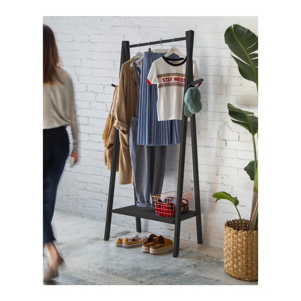 Melns drēbju pakaramais Really Nice Things Rack-image-4