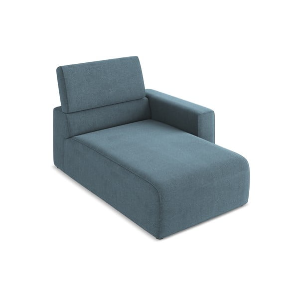 Zila modulārā dīvāna daļa (ar labo stūri) Kalea – Makamii-image-2