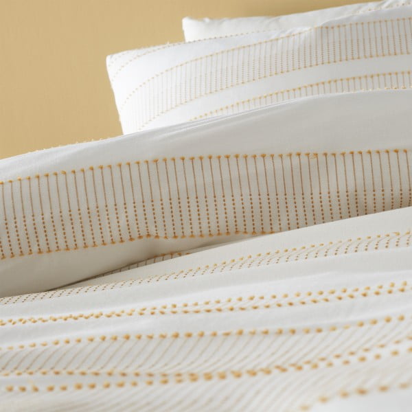 Bēša kokvilnas gultas veļa 200x135 cm Cairns – Pineapple Elephant-image-3