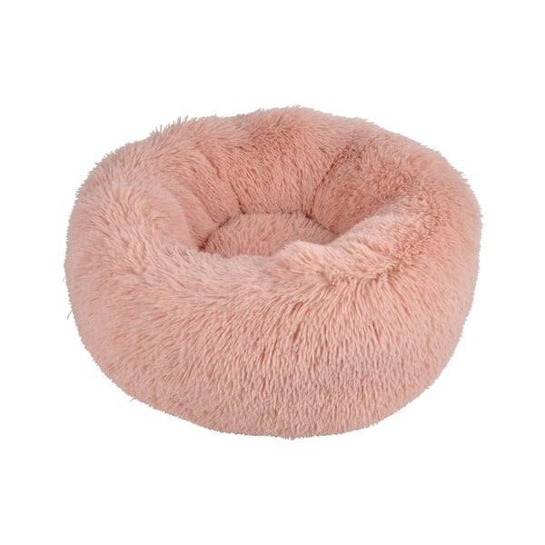 Gaiši rozā gulta suņiem ø 55 cm – Love Story