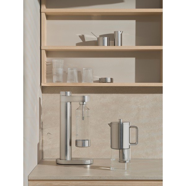 Sudraba krāsas nerūsējošā tērauda virtuves tehnika Brus – Stelton-image-1