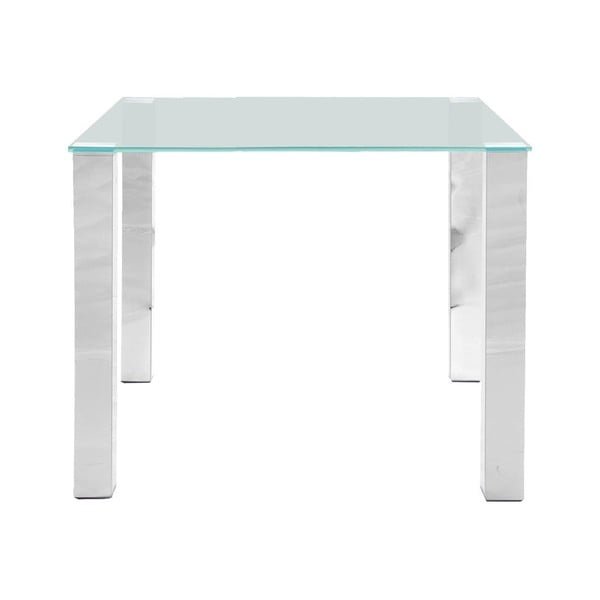 Pusdienu galds ar stikla virsmu Actona Kante, 90 x 75 cm