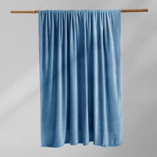 Tumši zila mikrošķiedras sega DecoKing Mic, 160 x 210 cm-image-3