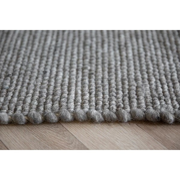 Pelēks vilnas paklājs 400x300 cm Auckland – Rowico-image-1