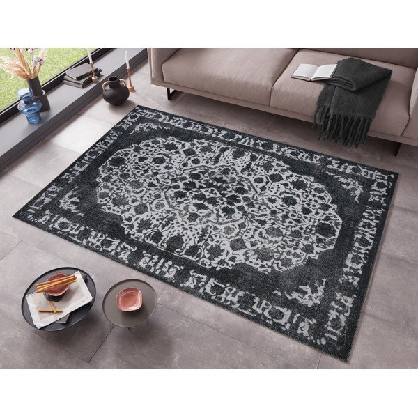 Melns paklājs 150x80 cm – Ragami-image-1