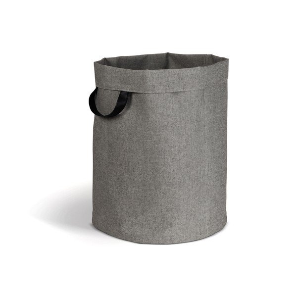 Pelēks tekstila veļas grozs 69 l Soft Storage – Bigso-image-1