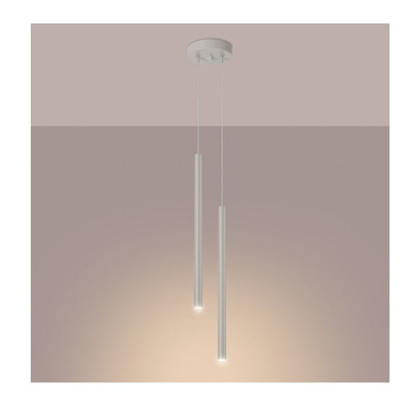 Krēmkrāsas piekaramā lampa ø 15 cm Fideus – Sollux-image-1