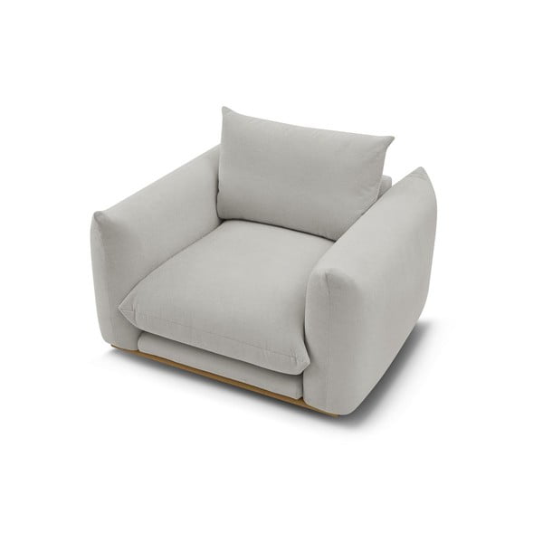 Gaiši pelēks atpūtas krēsls Ernest – Bobochic Paris-image-4