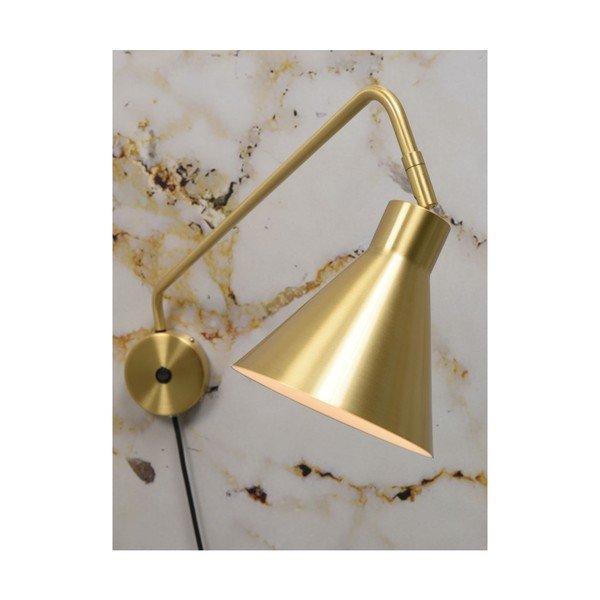 Sienas lampa zelta krāsā ø 16 cm Lyon – it's about RoMi-image-3