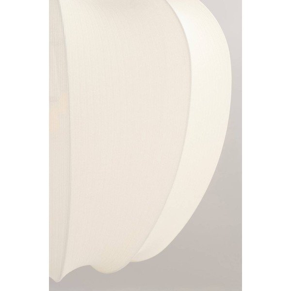 Krēmkrāsas tekstila griestu lampa ø 50 cm Pion – Jotex-image-3