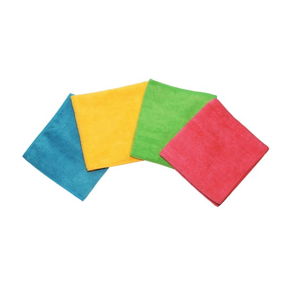 Mikrošķiedras tīrīšanas drānas (4 gab.) Colors – Vileda-image-3