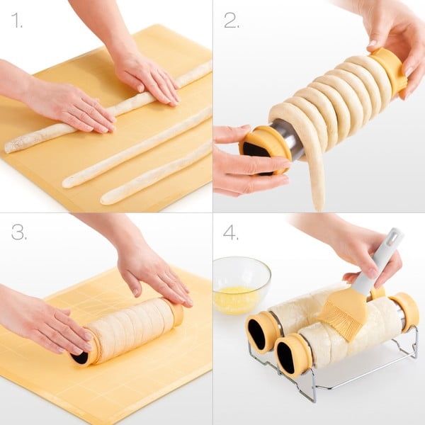 Nerūsējošā tērauda cepšanas forma skursteņkūkai Delícia – Tescoma-image-1