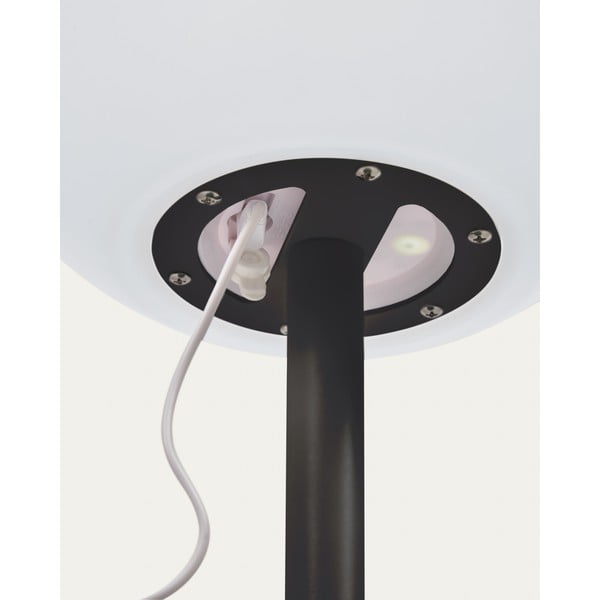 LED grīdas āra gaismeklis ar tālvadību ar saules baterijām ø 20 cm Dinesh – Kave Home-image-4