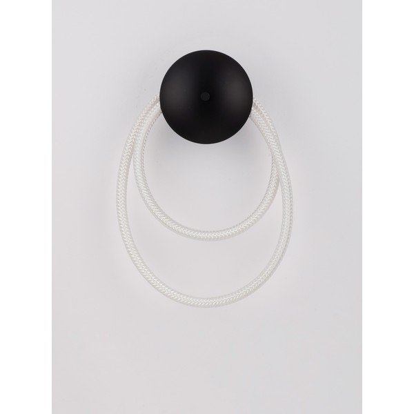 Balta/matēti melna tērauda LED sienas lampa Ilane – Nova Luce-image-3