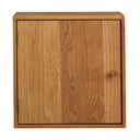 Dabīga toņa daudzlīmeņu ozola masīvkoka sienas plaukts 18 cm Townsville – House Nordic