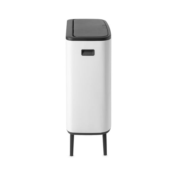 Balta ar pieskārienu atverama tērauda atkritumu tvertne 60 l Bo Touch Bin Hi – Brabantia-image-3