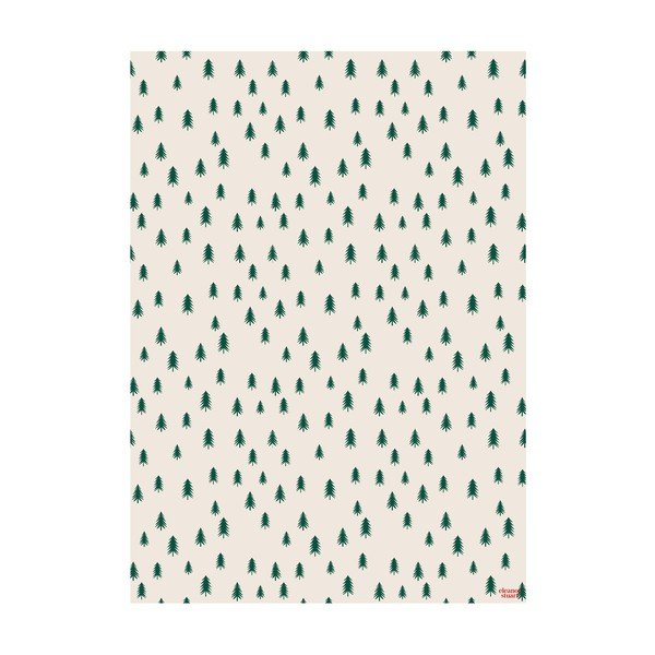 5 dāvanu papīra loksnes eleanor stuart Christmas Trees, 50 x 70 cm-image-2